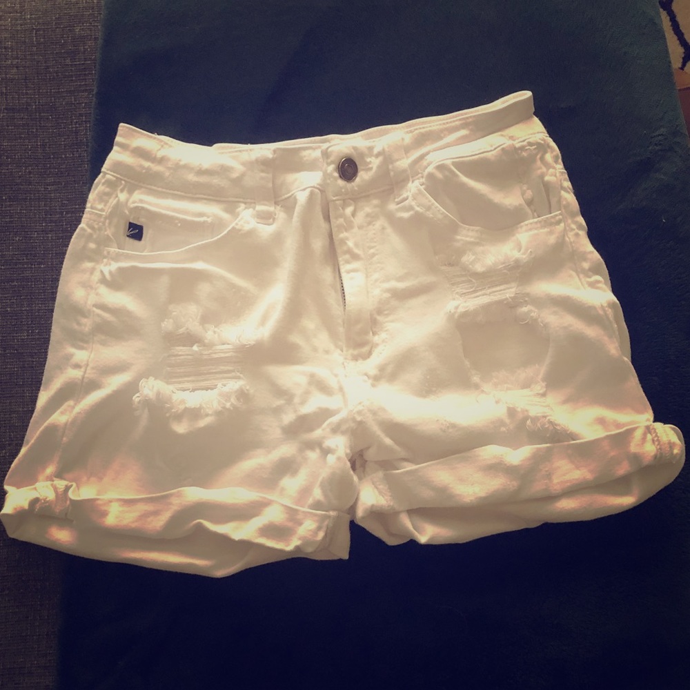 White shorts